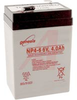 Battery; Sealed Acid; 4.0Ah; 6V; 2.76 in. L x 1.85 in. W x 4.15 in. H; 1.87 lbs. - 70111484 - Allied Electronics, Inc.