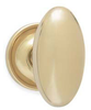 Simple Oval Door Knob: N&ordm; 74570 - 74570 - P. E. Guerin