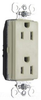 Duplex/Single Receptacle - PTTR26262-I - Legrand - Pass & Seymour