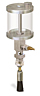 (Formerly B2191-14X04), Manual Chain Lubricators, 9 oz Pyrex Reservoir, 5/8