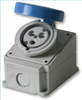 Socket, 240V, 2P+E, Wall Mount; Current Rating Pro Power - 42M2459 - Newark, An Avnet Company