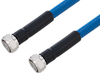 Plenum 4.3-10 Male to 4.3-10 Male Low PIM Cable 12 Inch Length Using SPP-500-LLPL Coax Using Times Microwave Parts - PE3C6363-12 - Pasternack