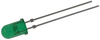 Led, Green, T-1 3/4 (5Mm), 45Mcd, 575Nm; Led Color Vishay - 33C1286 - Newark, An Avnet Company
