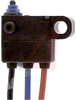 Switch,Submini.,Snap Action,Sealed,12VDC,SPDT,Lead Wire,M3 Screw-Mt.,Pin Plung. -- 70175309
