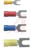 TERMINAL,FORK VINYL INSULATED; 22-18AWG; #6 STUD - 70044422 - Allied Electronics, Inc.