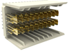 Zd Backplane Conn, Header, 40Pos, 2.5Mm; Product Range Edac - 78AC5791 - Newark, An Avnet Company