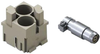 Heavy Duty Insert, Rcpt, 2Pos, 10A Rohs Compliant Ilme - 66AH5510 - Newark, An Avnet Company