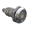 Quarter-Turn Cam Latch, 8 mm Square Recess, Sealed, Zinc Alloy, Chrome Plated, Bright - E5-6-082-01 - Southco