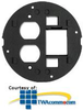 Hubbell SystemOne Datacom and Duplex Opening Sub-Plate - S1SPDU2IM - TelephoneStuff.com