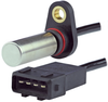 SNDH-T Series, Hall-effect quadrature speed and direction sensor, 555 mm cable with AMP 4-Pin rectangular connector, straight exit -- SNDH-T4P-G02 - Image