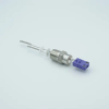Thermocouple Feedthrough, Type E, 1 Pair, Miniature Connector, 0.5″ NPT Fitting - A0393-4-NPT - MPF Products, INC.