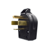 Grounding Heavy Duty Angle Plug, 60 Amp 125/250 Volt 14-60P - S1460P - Suzhou Ele Mfg Co., Ltd.