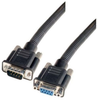 Plastic Armored DB9 Cable, Male/Female, 5 ft - DSA00018-5F - MilesTek Corporation