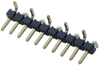 Board-Board Connector, Header, 10Way, 1Row; Connector Systems Samtec - 12P0727 - Newark, An Avnet Company