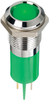 Led Indicator, Panel, 14Mm, Green, 12V; Led Colour Apem - 91Y6902 - Newark, An Avnet Company