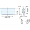 RECESSED PULL - HH-JS90-IV - HH-JS90-IV - Sugatsune America, Inc.