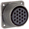 Circular Connector, Receptacle, Size 20, 17 Position, Box; Military Specification Amphenol Industrial - 76J2206 - Newark, An Avnet Company