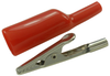 Alligator Clip, Large, 11Mm, Red; Connector Type Keystone - 98F7171 - Newark, An Avnet Company