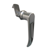 Quarter-Turn Cam Latch, L-handle, 23mm  Grip, Not Sealed, Zinc Alloy, Chrome Plated, Bright - E5-9-702-510 - Southco