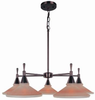 LS-19955 Mid. Chandeliers-Glass Down - 662221 - Capital Lighting, Inc.