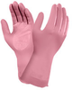 Ansell G12P Pink 9.5 Canvas Work & General Purpose Gloves - Nitrile Coating - 16 in Length - 076490-13708 - 076490-13708 - R. S. Hughes Company, Inc.