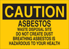 Brady B-555 Aluminum Rectangle Yellow Chemical, Biohazard, Hazardous & Flammable Material Sign - 14 in Width x 10 in Height - 41266 - 754476-41266 - R. S. Hughes Company, Inc.