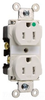 Duplex/Single Receptacle - TR62-HLA - Hubbell Wiring Device-Kellems