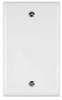 Blank Wall Datacom Plate, White; Accessory Type Gc Electronics - 28K6156 - Newark, An Avnet Company