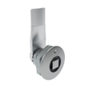 Quarter-Turn Cam Latch, 8 mm Square, 14mm  Grip, Not Sealed, Zinc Alloy, Chrome Plated, Bright - E5-1-051-080 - Southco