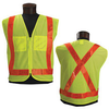 Jackson Safety Lime/Orange Medium/Large Mesh High-Visibility & Reflective Vest - 711382-03250 - 711382-03250 - R. S. Hughes Company, Inc.