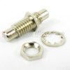 SMC Jack to SMC Jack Bulkhead Adapter, Nickel Plated Brass Body, 1.2 VSWR -- SM2014 - Image
