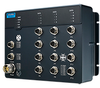 EN50155 Managed Ethernet Switch with 12GE, 24-110VDC -- EKI-9512G-4GMX-AE