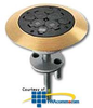 Hubbell 4x4 Fire Rated Poke Through 20A/125V - PT4X4SFBLHPW - TelephoneStuff.com
