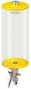 Yellow Color Key, Clear View Single Feed Electro Lubricator, 1 gal Acrylic Reservoir, 1/2” Male NPT, 24VDC - B5160-128AB024D4YW - Oil-Rite Corp.