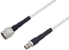 75 Ohm N Male to 75 Ohm F Female Low Frequency Cable 36 Inch Length Using 75 Ohm PE-SF200LL75 Coax, RoHS - PE3TC1204-36 - Pasternack