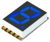 Display, Seven Segment, 9.91Mm, Blue; Led Color Vcc (Visual Communications Company) - 48AC0387 - Newark, An Avnet Company