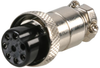 Industrial Circular, Plug, 8Pos, Cable; Product Range Cliff Electronic Components - 58T1777 - Newark, An Avnet Company