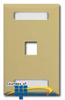 ICC 1 Port Faceplate With ID - IC107S01 - TelephoneStuff.com