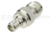 RP SMA Female (Jack) to TNC Female (Jack) Adapter, Nickel Plated Brass Body, High Temp, 1.2 VSWR - SM5811 - Fairview Microwave Inc.