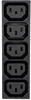 IEC 60320 C13 Five Position Snap-in Outlet with Solder Terminals - 742W-15/28 - Qualtek Electronics Corp.