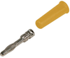 Conn, Banana, Plug, 36A, Solder, Yel; Gender Cal Test Electronics - 52AC2725 - Newark, An Avnet Company