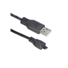 Amphenol CS-USB2AMBMMC-001 Amphenol USB 2.0 High Speed Certified [480 Mbps] USB Type A to Micro B Cable - USB 2.0 Type A Male to Micro B Male [Android Sync + 28 AWG Fast Charge Ready] 1m (3.3') - Image