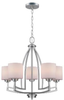LS-19785PS Mid. Chandeliers-Drum Shades - 301462 - Capital Lighting, Inc.