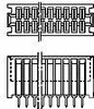 Standard Edge Connectors - 166087-4 - TE Connectivity