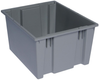 Genuine Stack & Nest Tote Bin, Grey; Bin Colour Quantum Storage - 44AC7535 - Newark, An Avnet Company