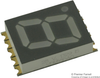 Display, Seven Segment, 10Mm, Yellow; Led Colour Vishay - 06AC6510 - Newark, An Avnet Company