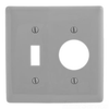 Standard Wall Plate - NP17GY - Hubbell Incorporated