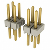 Connectors, Interconnects - Rectangular Connectors - Headers, Male Pins - 1012260-HTSW-110-08-G-D - Win Source Electronics