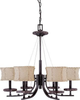 60-1442 Mid. Chandeliers-Drum Shades - 471778 - Capital Lighting, Inc.