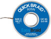 Desoldering Braid, 0.1 X 100Ft, Blue; Braid Material Easybraid - 51AC9469 - Newark, An Avnet Company